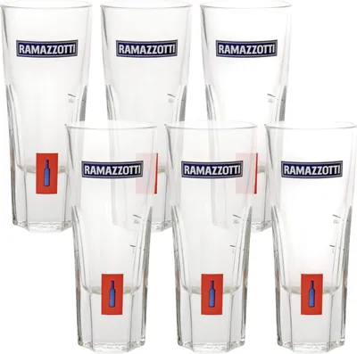 Produktbild von Ramazzotti Original Gläser (6 Stck.)