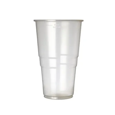 Obrázok produktu pre Jednorazové poháre eGreen 57cl po plniacu rysku (1000 kusov)