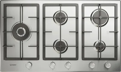 Produktbild von Indesit IN 9522 IX 1 Edelstahl Integriert 86 cm Gaskochfeld 5 Zone(n)