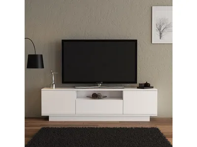 Obrázok produktu pre Skye Decor, TV stolík/skrinka - Luvesu (biela)