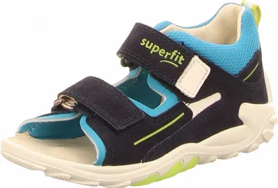 Produktbild von Superfit flow Jungen Sandalette in Blau, Größe 22