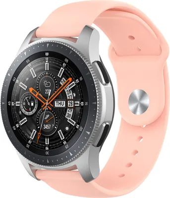Produktbild von Strap-it Samsung Galaxy Watch 46mm Sportarmband (Rosa)