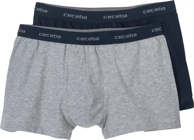 Produktbild von Ceceba Übergrößen Pants 2er-Pack grau melange/navy