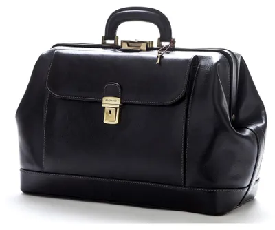 Produktbild von Doktortasche aus Leder - D&D0204 -  Italy (Schwarz)