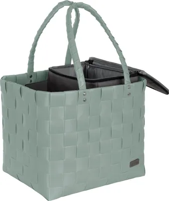 Produktbild von normani Flechtkorb mit kleiner Kühltasche