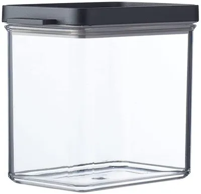 Produktbild von Mepal 4 Stück vorratsdose omnia rechteckig 1100 ml - black 106412040400