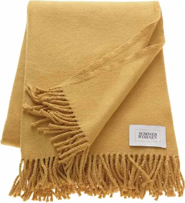 Obrázek produktu pro SCHÖNER WOHNEN-Kolekce Přehoz na postel BASICS hnědý 140 x 200 cm