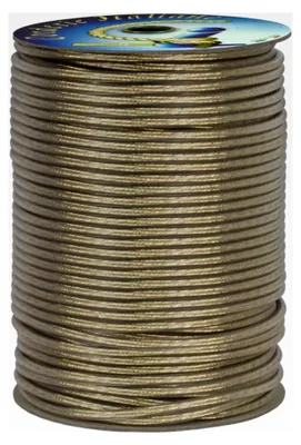 Produktbild von Wäscheleine aus Stahl mit Messingbeschichtung, 4 mm, 100 m