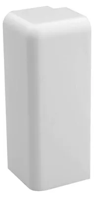 Produktbild von Trevendo® 10 Stück Außenecke weiß für Sockelleiste Fußleiste 58 mm Höhe