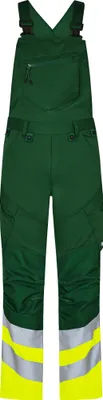 Produktbild von F. Engel Safety Latzhose, Green/Hivis yellow, Gr. 68