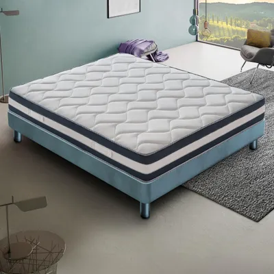 Zdjęcie produktu dla Materac z pianki termoelastycznej - Materac z pamięcią kształtu - Materac z pianki visco - Materac dodatkowy - Materac z pianki - 120x200 cm