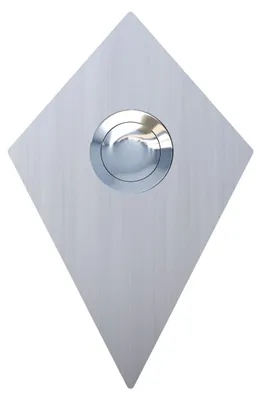 Produktbild von Türklingel Diamant in Edelstahl