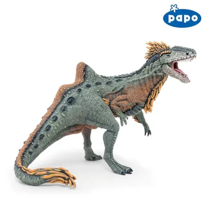 A Papo dinosaur figurine on a white background.