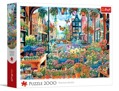 Produktbild von TREFL Puzzle Florist in Amsterdam 2000 dlks
