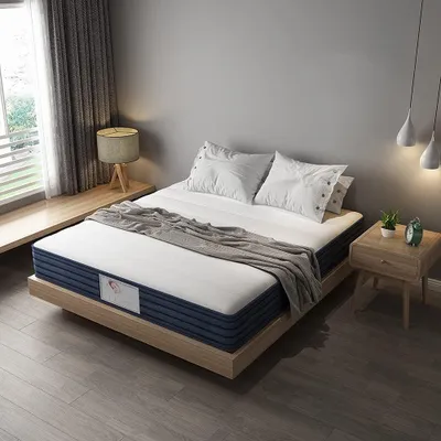 Image de TEENO Polyurethane Foam Spring Mattress and 22 cm Memory Foam (140 x200 x 22 cm)