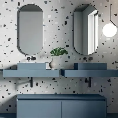 Obrázok produktu pre CASA39 Dlaždice s betónovým vzhľadom, biele, 80 x 80 cm, Italgraniti Nuances