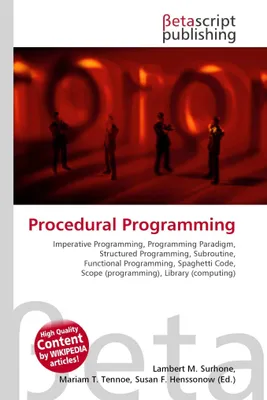 Produktbild von Procedural Programming