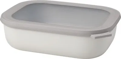 Produktbild von Mepal - Multi Bowl Rectangular Cirqula - 2000 ml - Nordic white
