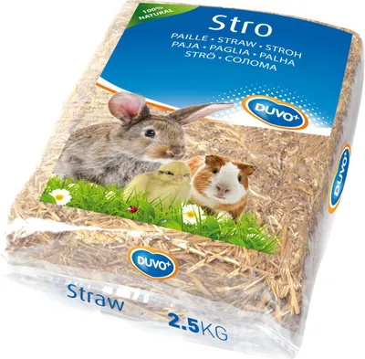 Produktbild von Stroh Einstreu 2,5 kg, staubfrei, geruchsabsorbierend, frischer Duft, 100 % natürlich