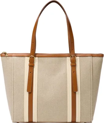 Produktbild von FOSSIL Shopper Schultertasche Carlie Tote Natural Brown beige