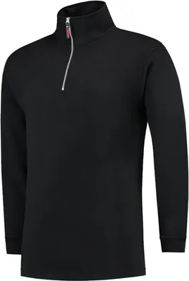 Produktbild von Tricorp Pullover Reißverschlusskragen Schwarz 301010 M