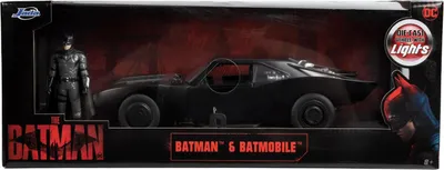 Zdjęcie produktu dla Batman The Batman 2022 Batmobile 1:18 + Figurka Batman