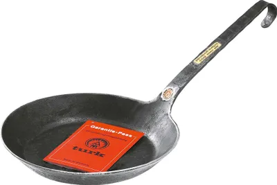 Produktbild von TURK Pfanne freiform-warmgeschmiedete, mit Hakenstiel Ø32cm