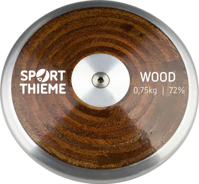 Produktbild von Sport-Thieme Wettkampfdiskus "Holz", 0,75 kg