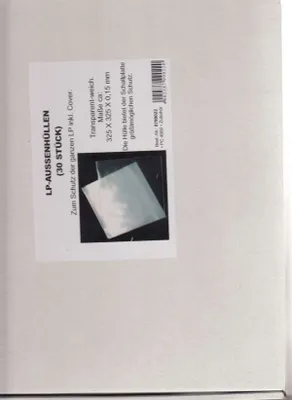 Obrázek produktu pro LP-Außenhüllen (30 Stück) - DA-Zubehör 4002587990220 - (Vinyl / Zubehör)