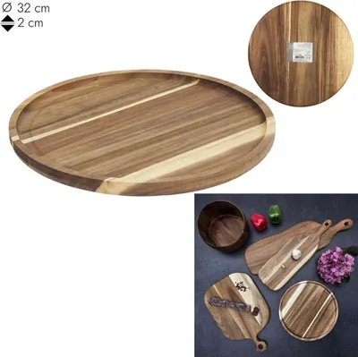 Produktbild von Tablett aus Akazienholz ACACIA Ø32 cm