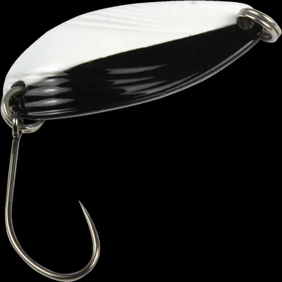 Produktbild von FTM Spoon Break 2,2g - Blinker, Farbe:weiß-schwarz/schwarz