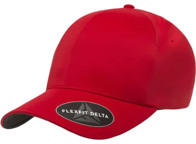 Productafbeelding van FLEXFIT 180 | Flexfit Delta honkbalpet / pet / muts - Kleur: Rood - Maat: L/XL
