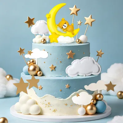 Immagine prodotto di Decorazione a forma di orso per torta, ideale per feste di bambini