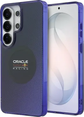Productafbeelding van Red Bull telefoonhoesje, dubbele laag, gemêleerde lijnen, MagSafe-compatibel, voor Samsung Galaxy S26 Ultra, donkergroen