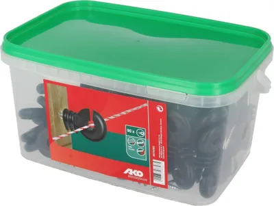 Produktbild von AKO Ringisolator mit kurzer 6 mm Stütze, 90 Stück