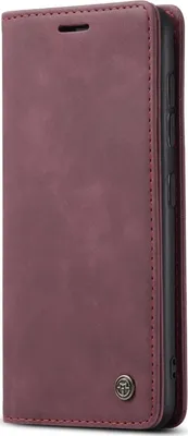 Produktbild von Caseme 013  Samsung Galaxy A21s Hülle Klapphülle Geldbörse - Rot