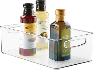 Immagine prodotto di Mijolnir, HMY-6377, organizer per bagno, 100 % PLASTICA, trasparente, 25 x 14,5 x 7 cm