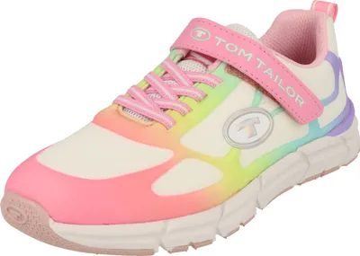 Produktbild von Tom Tailor Mädchen 6370250012 Schuhe sportliche Halbschuhe Sneaker Weiss/Rose
