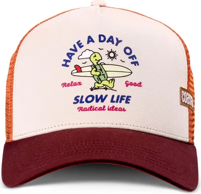 Produktbild von Coastal HFT Trucker Cap Day Off "sand/brown"