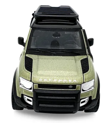 Image de JAMARA, Land Rover Defender 110, modèle réduit en métal, échelle 1:43, couleur verte, 2 en 1