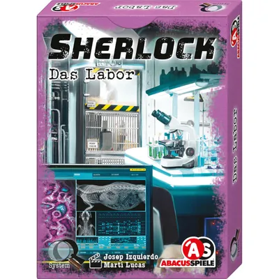 Image de Sherlock : Le Laboratoire - Jeu de cartes