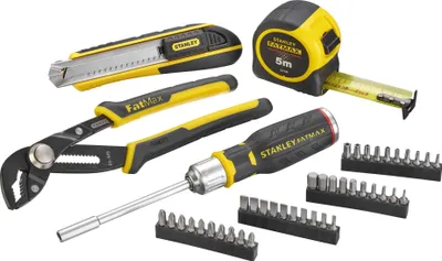 Produktbild von Stanley FATMAX FMMT98106-1, Schwarz, Gelb, 4 Werkzeug