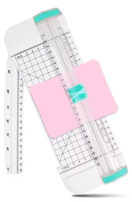 Papierschneider A5, Schneidemaschine mit Sicherung, für Basteln & Scrapbooking