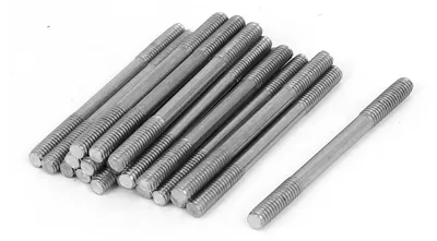 Doppelendgewindebolzen M4x50mm Edelstahl 304, 20 Stück