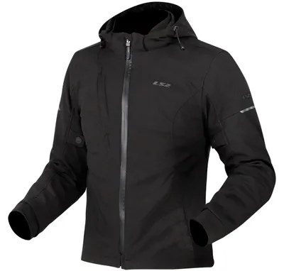 Immagine prodotto di LS2 Bolton giacca impermeabile da donna in tessuto per moto, nero, XS