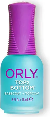 Obrázek produktu pro Orly Top 2 Bottom: Kombinovaný podlak a vrchní lak pro péči o nehty, 11 ml