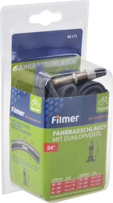 Produktbild von Filmer 45.171 Fahrradschlauch 24x1,75/1,95 Dunlop