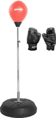 Produktbild von EG STR-110|SPORTINATOR Punchingball Boxstand Standbox-Trainer inkl. Boxbirne & Boxhandschuhen rot