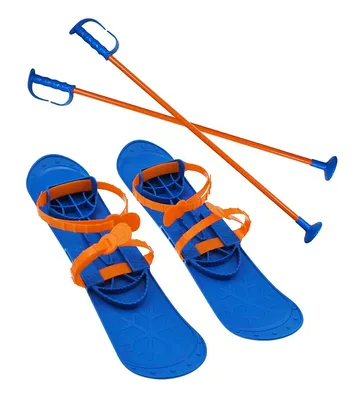 Obrázok produktu pre Detské lyže SULOV® BIG FOOT, svetlomodré