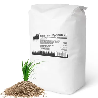Obrázok produktu pre 20 kg trávneho semena "Graszaden" určeného na športové a rekreačné účely, odolné voči suchu a robustné
